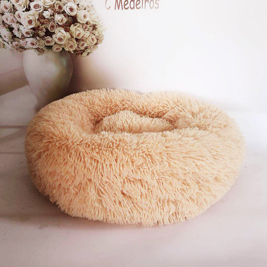 Removable And Washable Round Long Hair Pet Nest