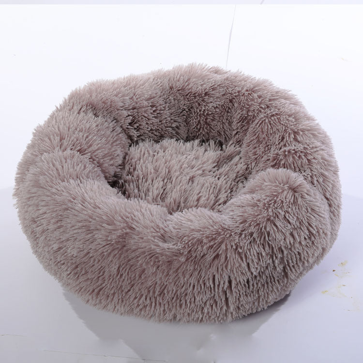 Removable And Washable Round Long Hair Pet Nest