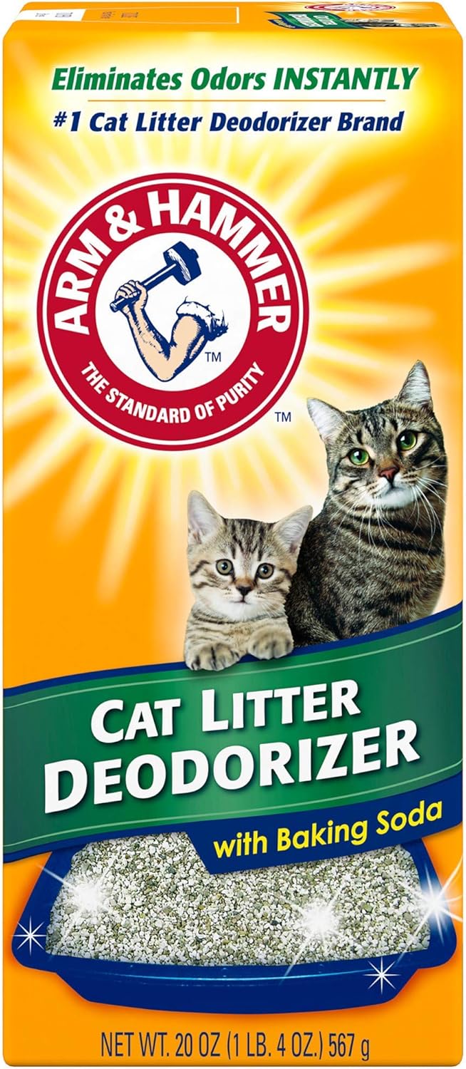 Cat Litter Deodorizer, 20 Oz, Orange 1.25 Pound (Pack of 1)